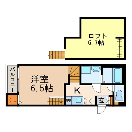 LUNA FORZA新守西の物件間取画像